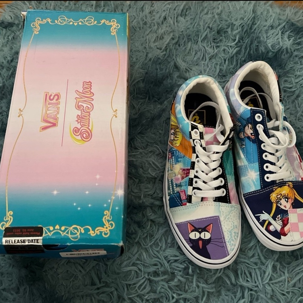 Old Skool Patch Pretty Guardian Sailor Moon Vans